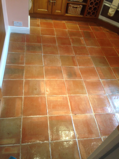 Terracotta Floor Cleaning
