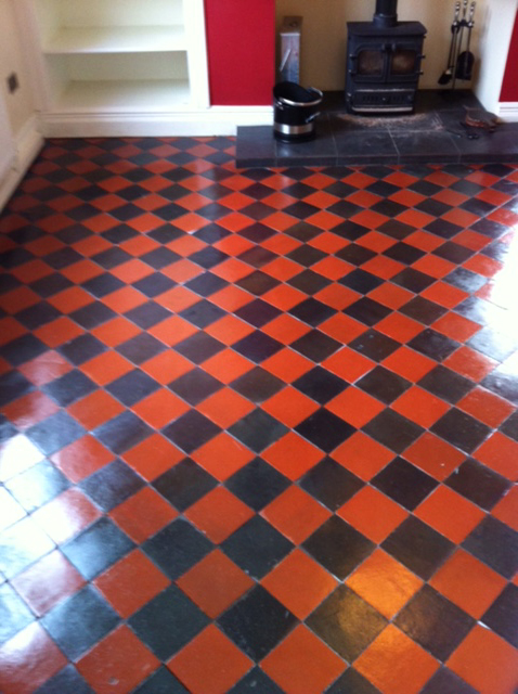 Quarry Tiles Floor Cleaning