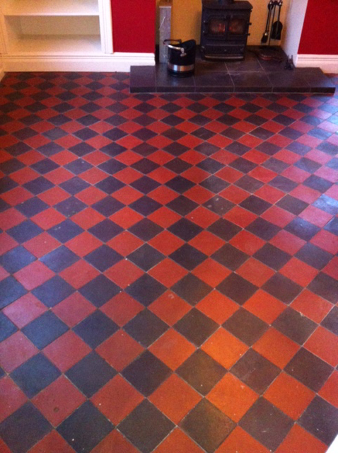 Quarry Tiles Floor Cleaning