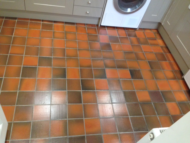 Quarry Tiles Floor Cleaning