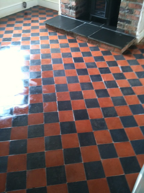 Quarry Tiles Floor Cleaning
