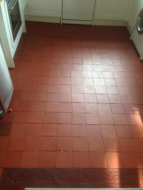 Quarry Tiles Floor Cleaning