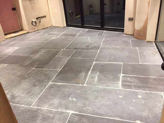 Slate Floor Cleaning