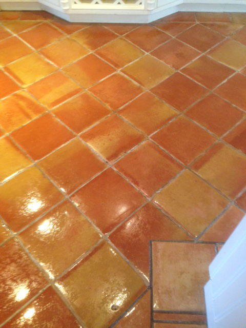 Terracotta Floor Cleaning