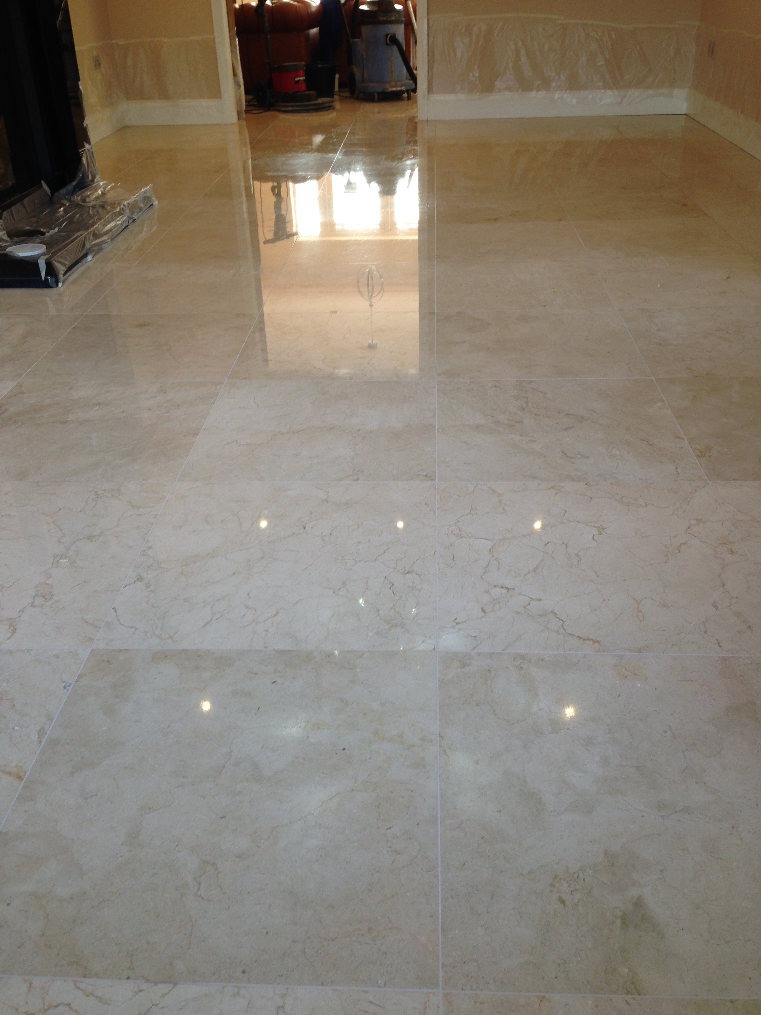 Marble Floor Cleaning
