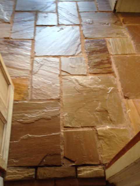 Sandstone Floor Cleaning