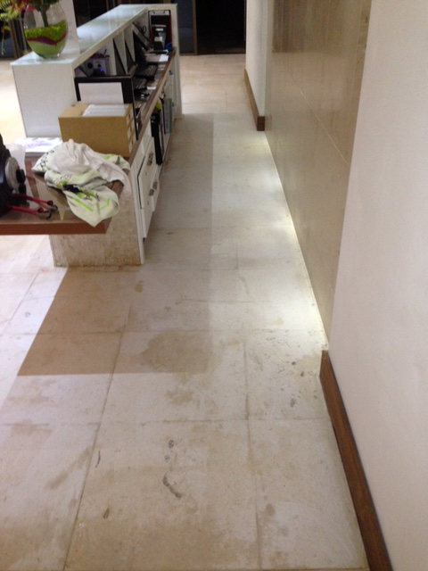 Limestone Commercial Floor Cleaning