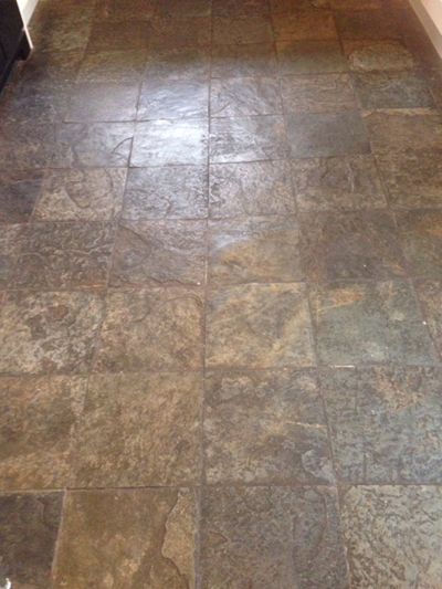 Quarry, Sandstone & Slate Tiles Commercial Floor Cleaning