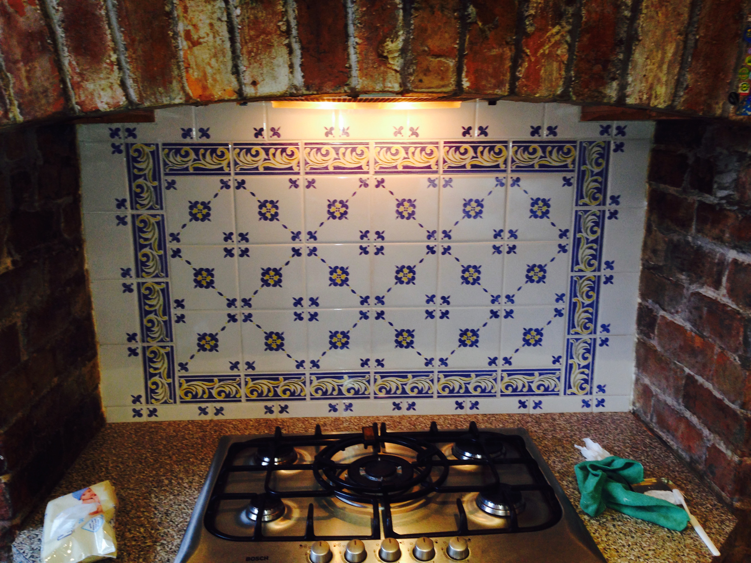 Victorian Tiles Floor Cleaning