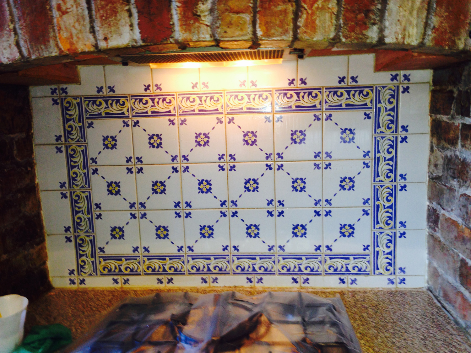 Victorian Tiles Floor Cleaning